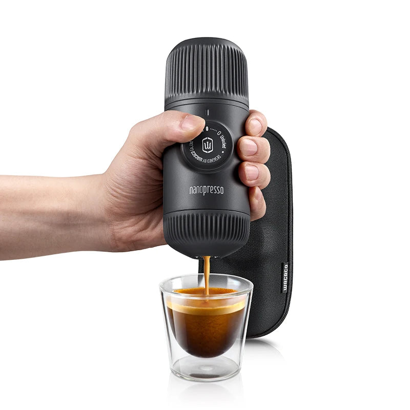 Nanopresso + Case Paquete De Máquina De Café Espresso Portátil