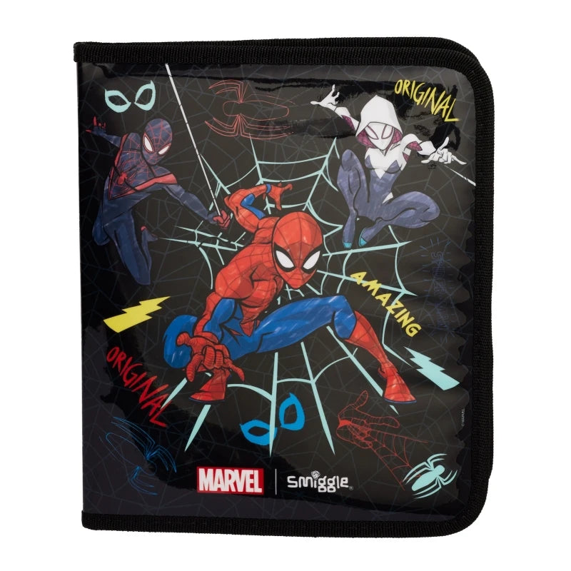 Marvel Spider-man niños mochila estudiante bolso escolar caja de almuerzo