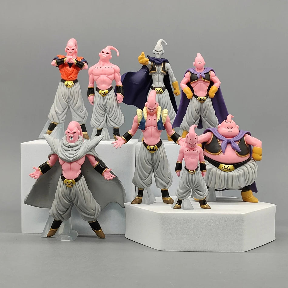 8 figuras Majin Buu Dragon Ball Z