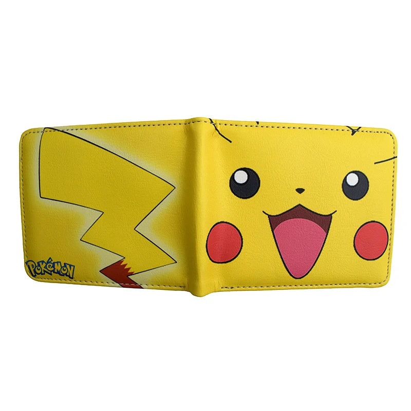 Billetera de dibujos animados Pikachu