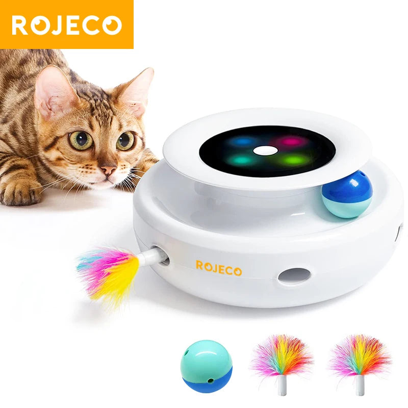 Juguete para gatos con accesorios electrónicos Interactivos