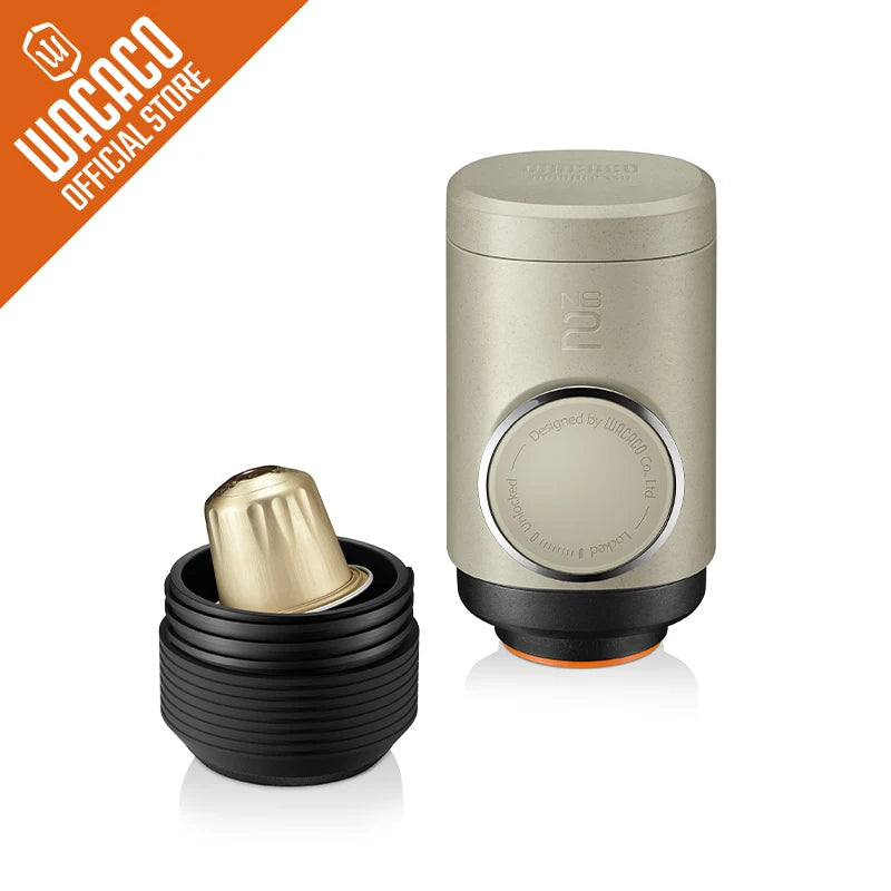 Wacaco Minipresso NS2 Cafetera De Espresso Portátil De Cápsulas