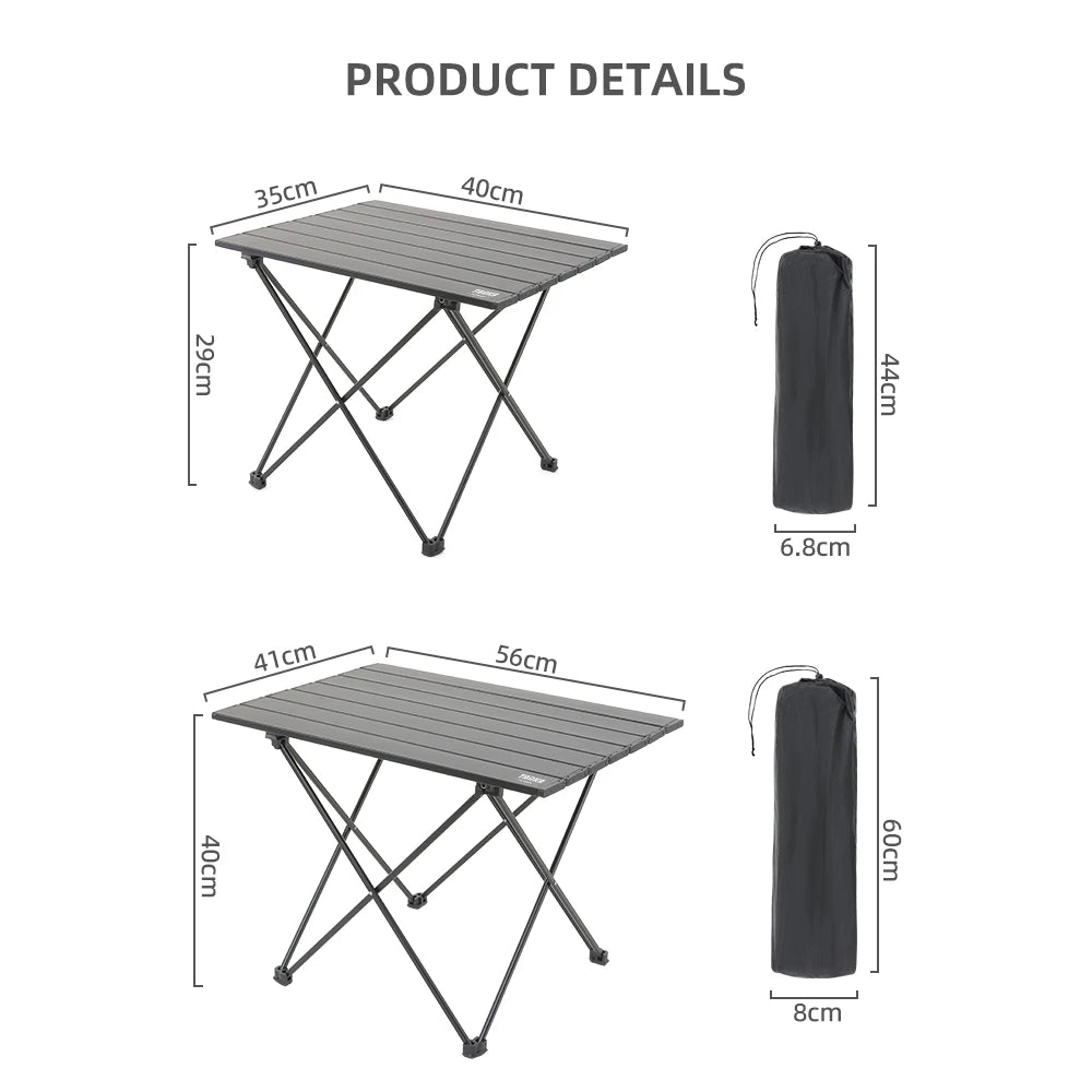 Mesa plegable TARKA camping