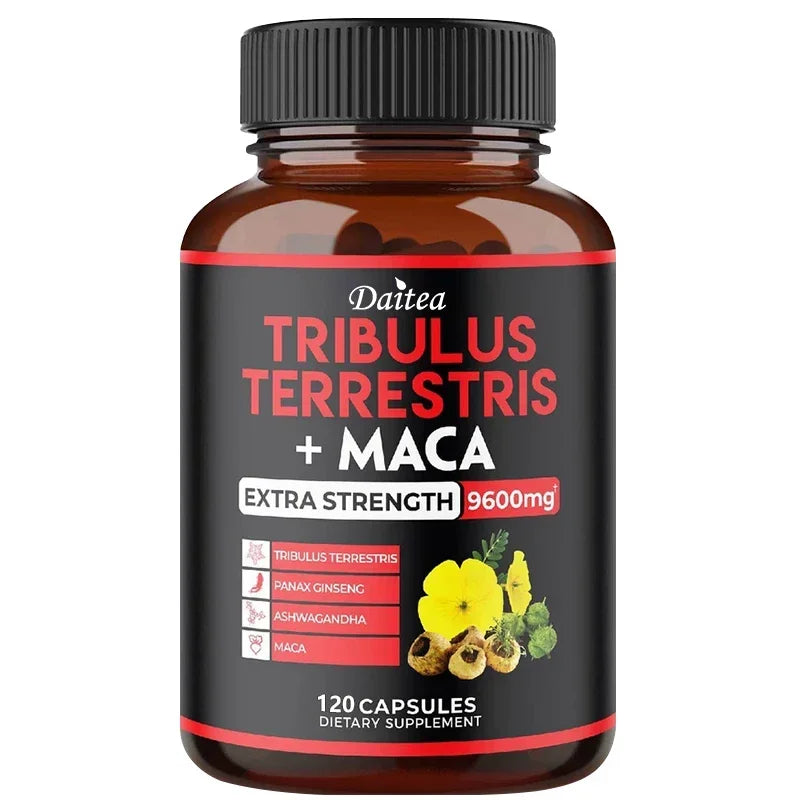 Daitea Tribulus + Cápsulas de extracto de maca