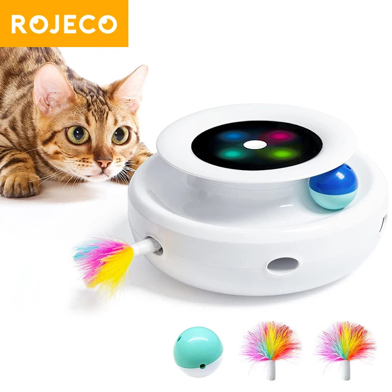 Juguete para gatos con accesorios electrónicos Interactivos