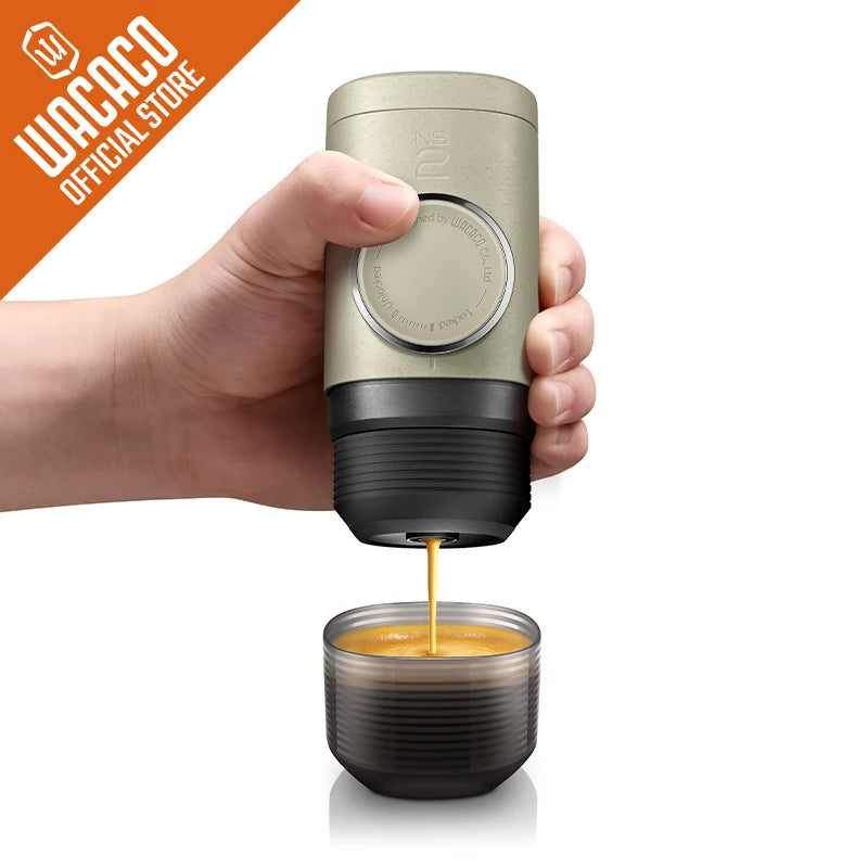Wacaco Minipresso NS2 Cafetera De Espresso Portátil De Cápsulas