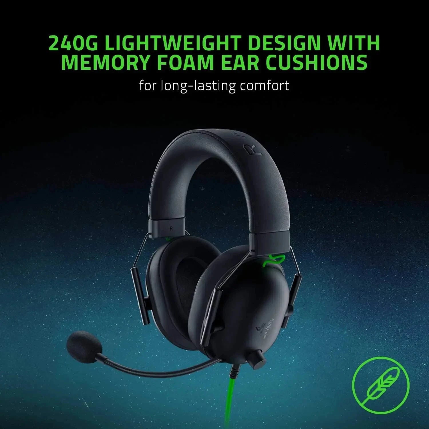 Auriculares Razer BlackShark V2 X audio increíble claridad de micrófono superior