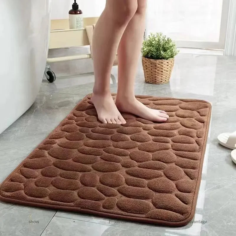 Alfombra de baño antideslizante diseño único y seguro