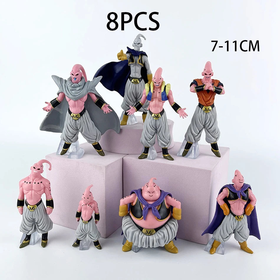 8 figuras Majin Buu Dragon Ball Z