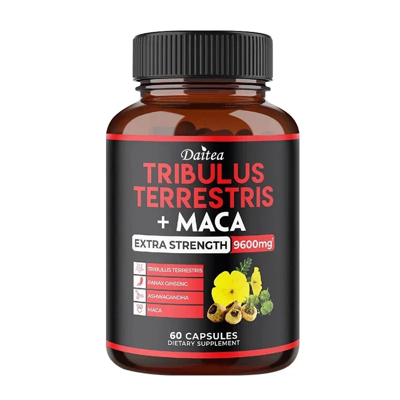 Daitea Tribulus + Cápsulas de extracto de maca