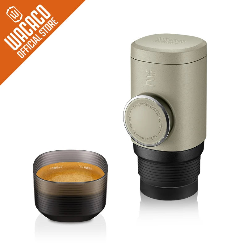 Wacaco Minipresso NS2 Cafetera De Espresso Portátil De Cápsulas