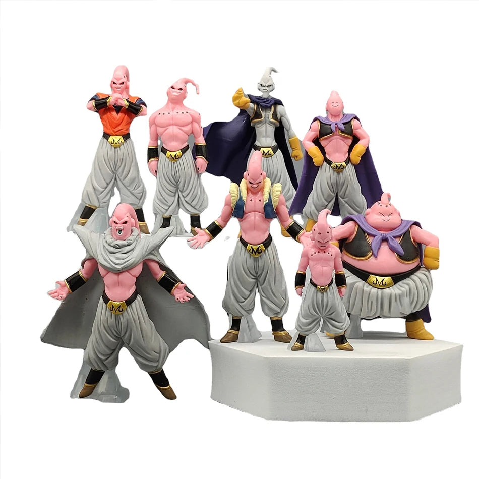 8 figuras Majin Buu Dragon Ball Z