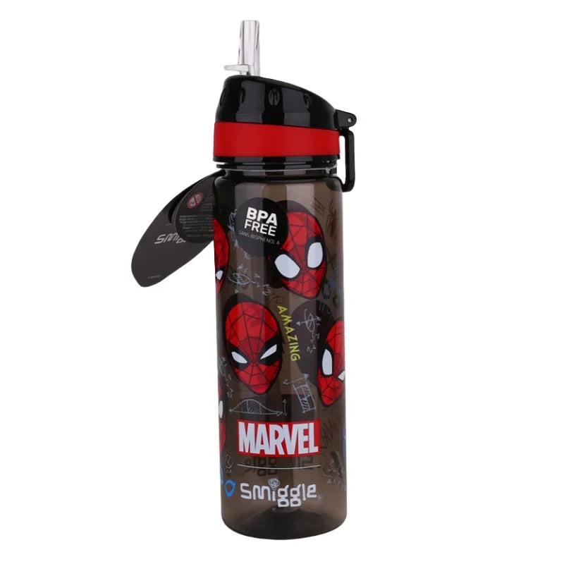 Marvel Spider-man niños mochila estudiante bolso escolar caja de almuerzo