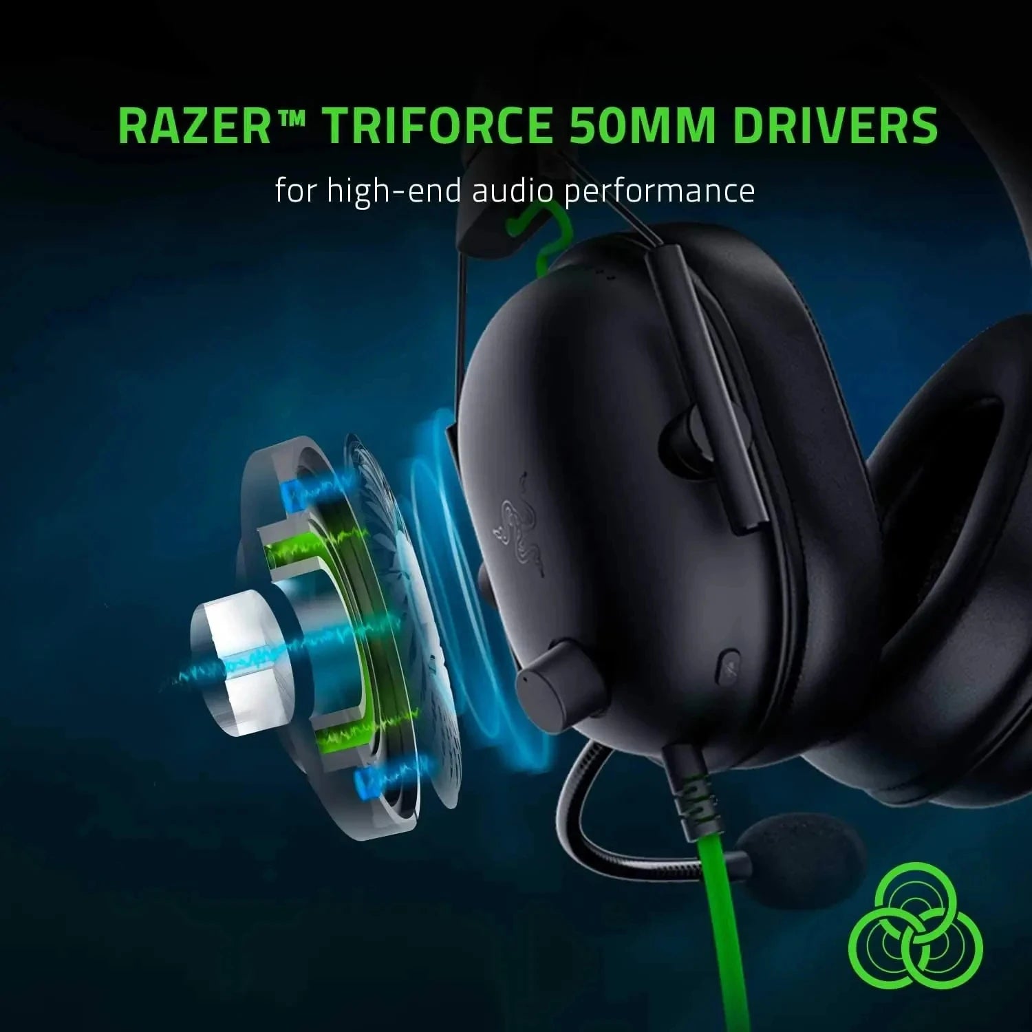 Auriculares Razer BlackShark V2 X audio increíble claridad de micrófono superior